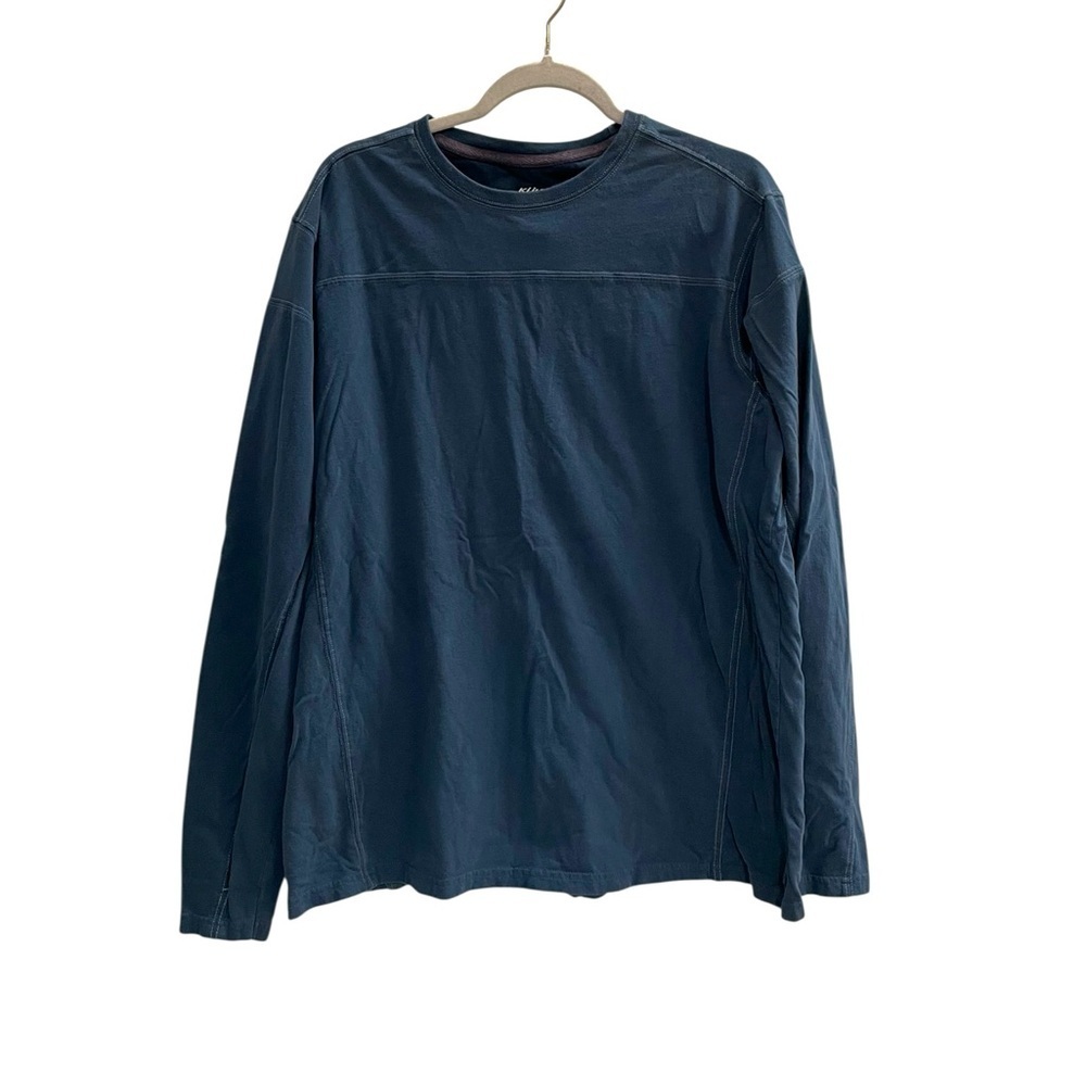 Kuhl Men's Long Sleeve Tee Blue Size XL
